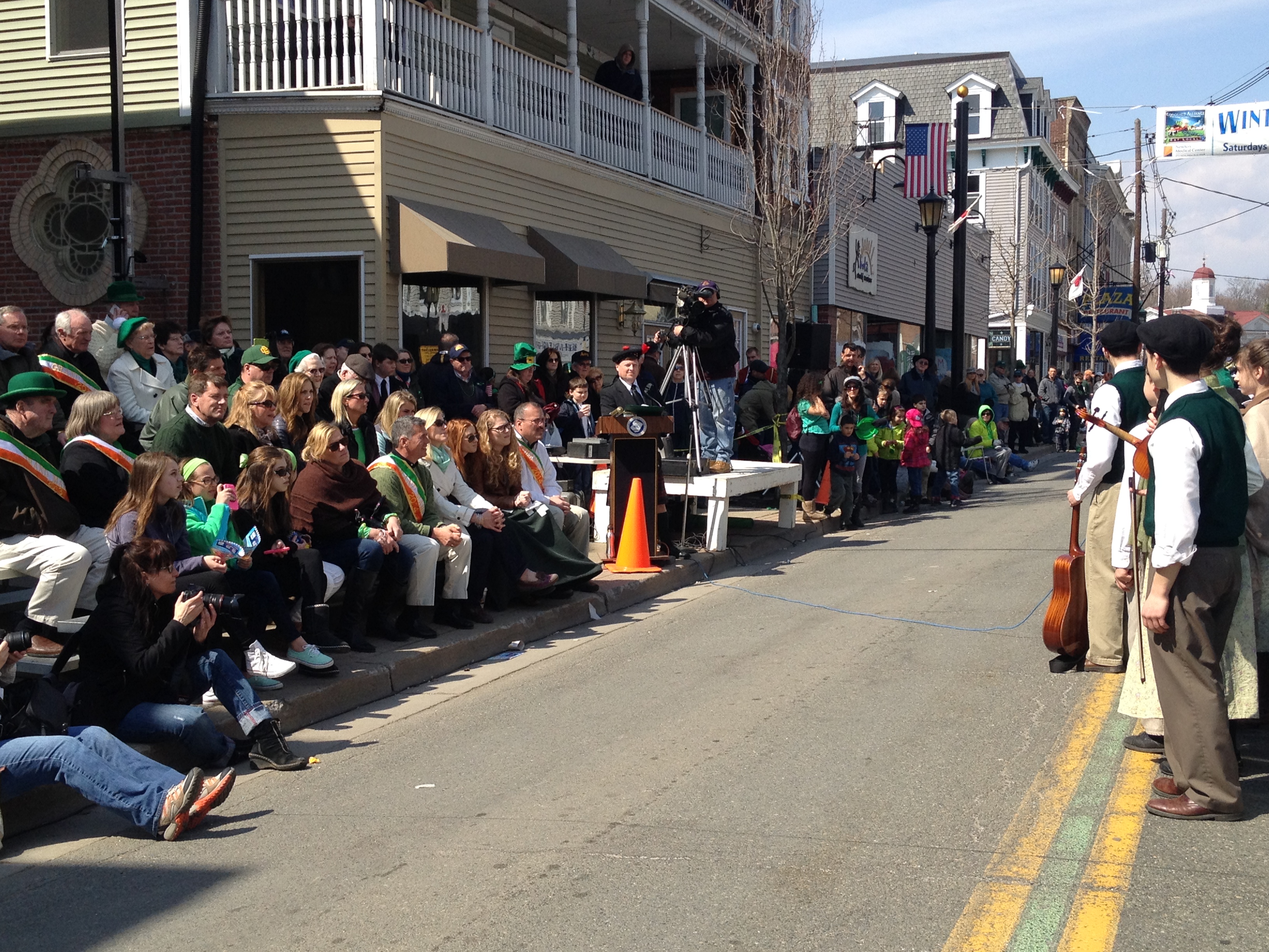 IMG_0827 Viewing Stand St Patricks Day Parade